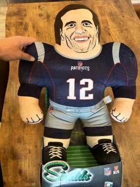 Tom Brady Studds 24” Plush Collectible Figure - New England Patriots